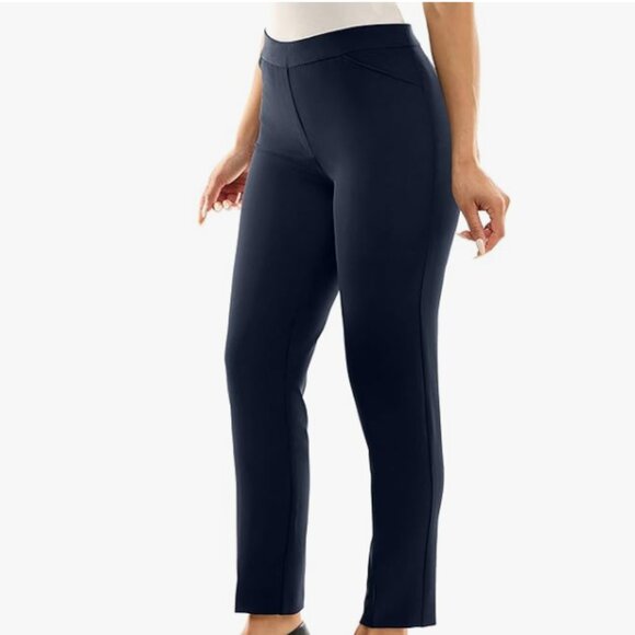 Zac & Rachel Pull-on Ankle Pants, Size 10 - Picture 1 of 10